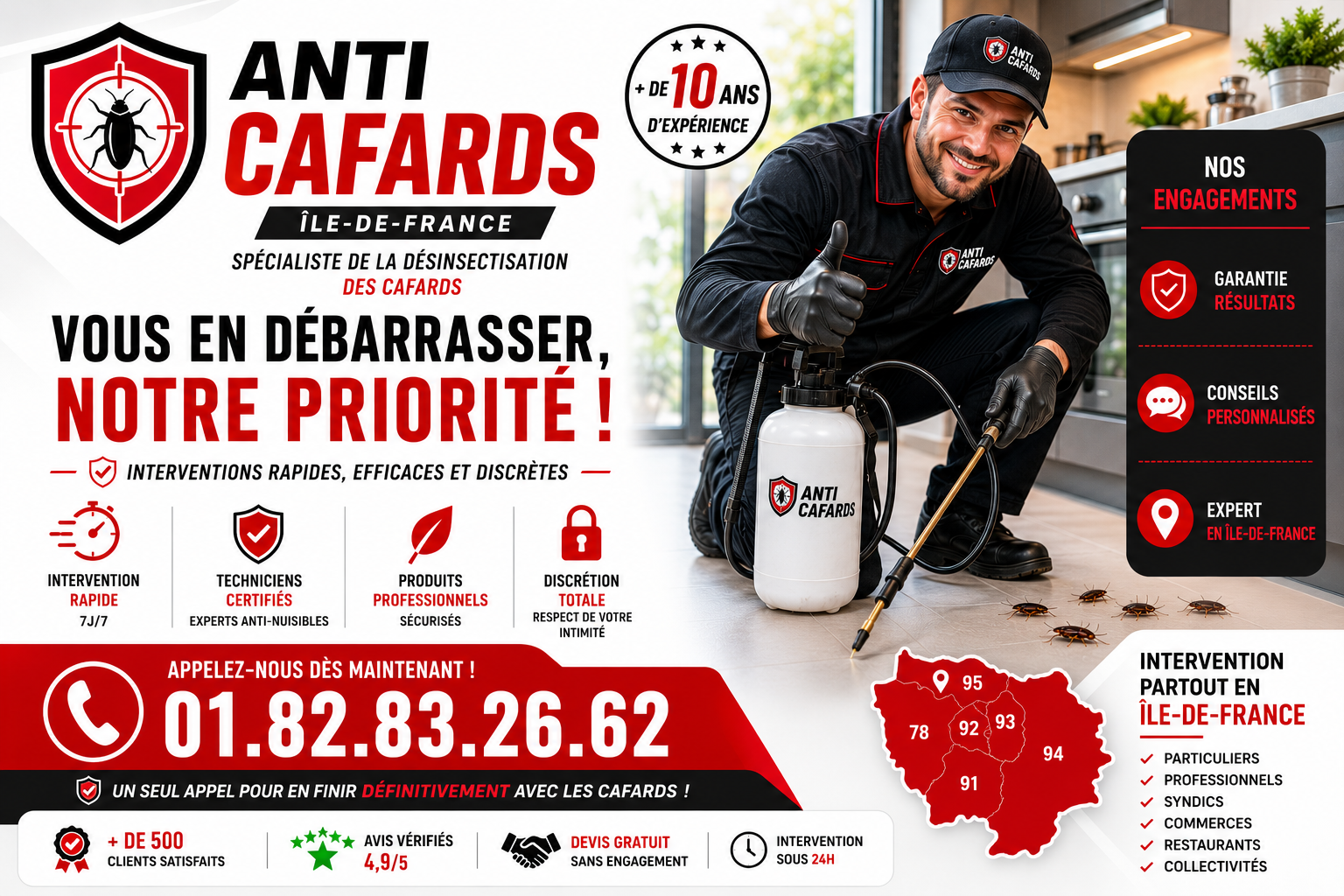Cafards Eaubonne